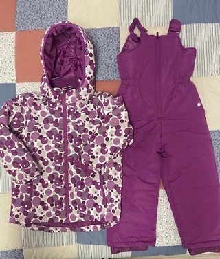 Conjunto de esquí para niña talla 8