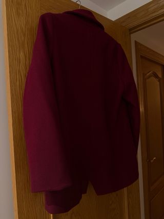 Chaqueta mujer granate