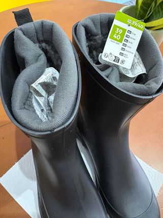 Botas de nieve impermeables Hombre Talla 40