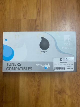 Tóner NovaJet K110 Negro Compatible