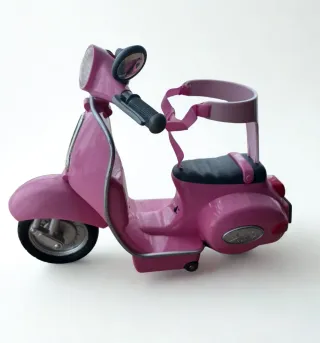 Moto Scooter RC Baby Born Rosa Nancy REGALO CASCO