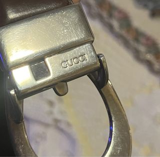 Cintura Gucci originale marrone e nera