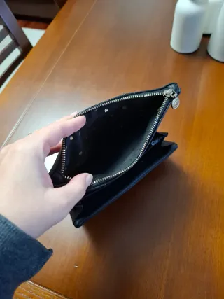 Cartera monedero Desigual negra