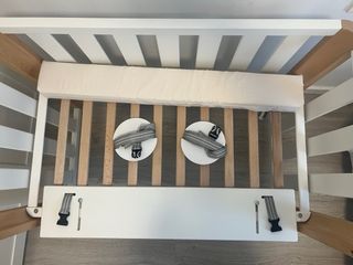 Mini cuna colecho Doco sleeping blanco/natural