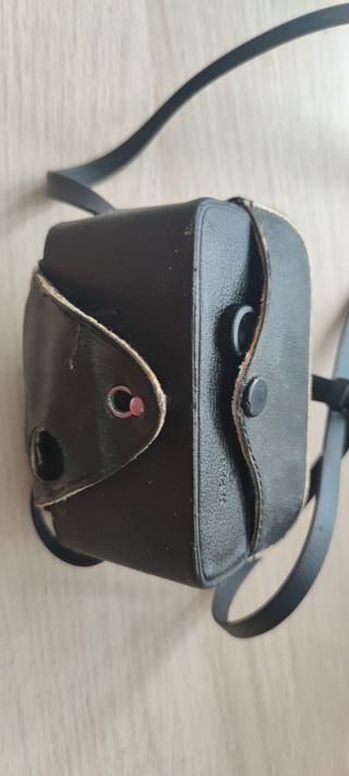 Funda de piel para cámara