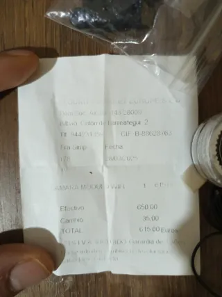 Cámara espía HD WiFi