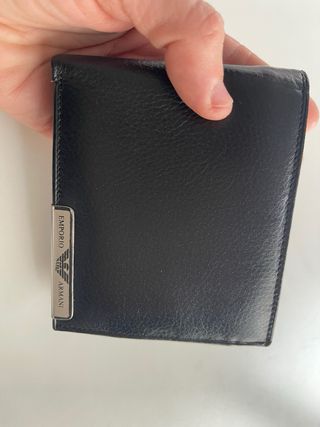 Cartera ORIGINAL EMPORIO ARMANI PIEL