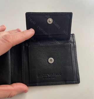 Cartera ORIGINAL EMPORIO ARMANI PIEL