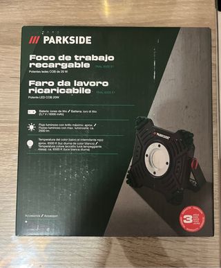 Foco LED Recargable Parkside PAAL 6000 E1