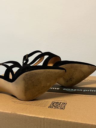 Zapato de tacón La Strada negro