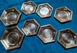 Set sottobicchieri e sottobottiglie vintage