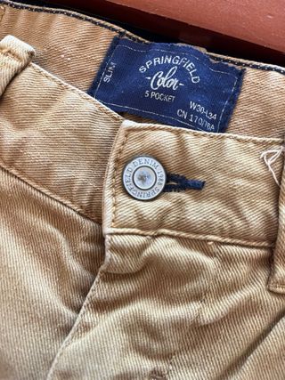 Pantalón mostaza talla 38