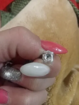 Anillo y pendientes Tous oso verde