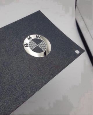 2 Pegatinas Emblema BMW