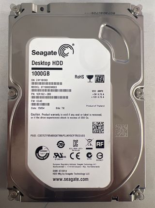 2 disco duros Seagate Desktop 1TB