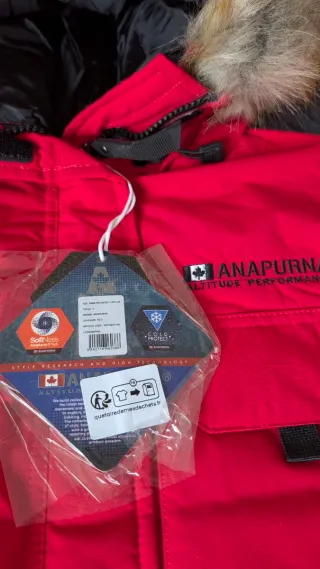 Parka Anapurna Mujer Roja