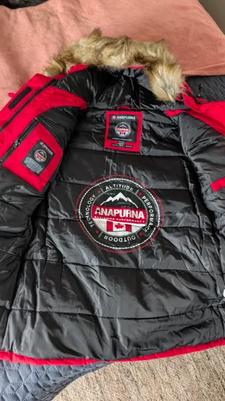 Parka Anapurna Mujer Roja