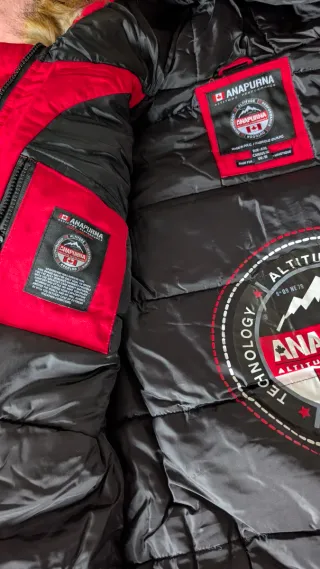 Parka Anapurna Mujer Roja