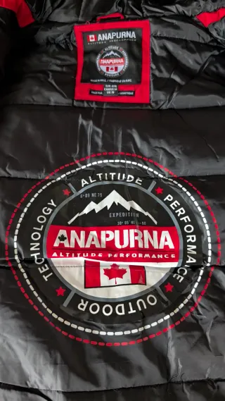 Parka Anapurna Mujer Roja