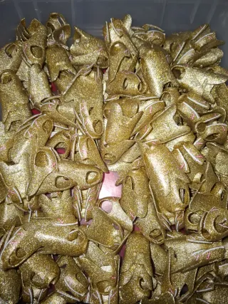 Lote Levitas Playmobil Doradas