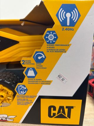 Camión Volquete CAT teledirigido RC