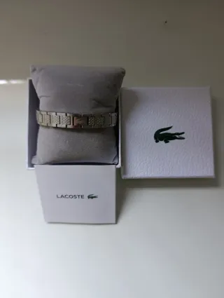 Pulsera Lacoste Plateada