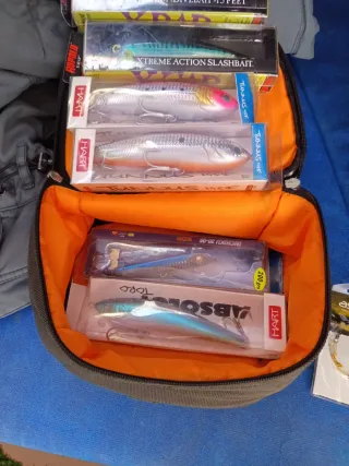 Señuelos de pesca Rapala y Hart