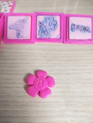 Carta y sellos Barbie años 90