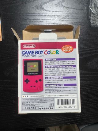 Nintendo Game Boy Color + 8 juegos