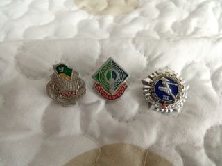 Lote 3 pines soviéticos CCCP