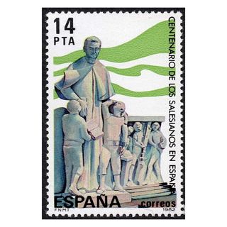 Sello 14 PTA España 1982