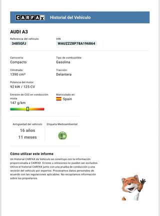 Audi A3 1.4 TFSI Attraction