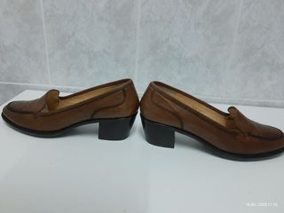 Zapatos mocasines piel mujer T 39