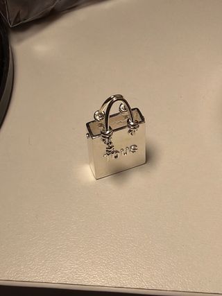 Colgante Tous bolso plata