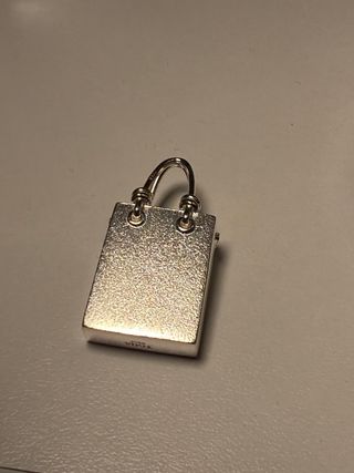 Colgante Tous bolso plata