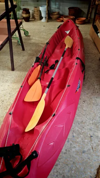 Kayak Doble Rojo