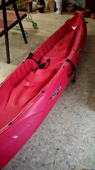 Kayak Doble Rojo
