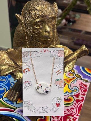 Colgante Manitas de Plata Snoopy