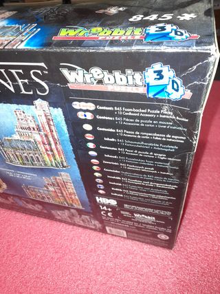 Puzzle 3D Juego de Tronos: The Red Keep