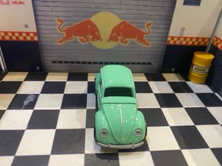 Coche Majorette Volkswagen Beetle verde
