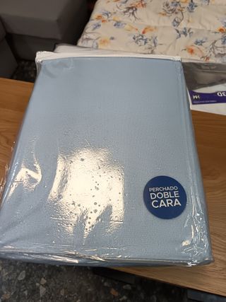 Set Lenzuola Pirineo 150 Blu/Bianco