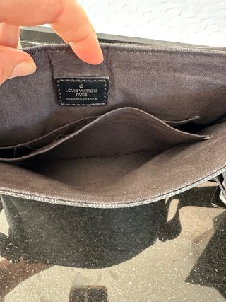 Bolso parecido  de Louis Vuitton Damier Graphite