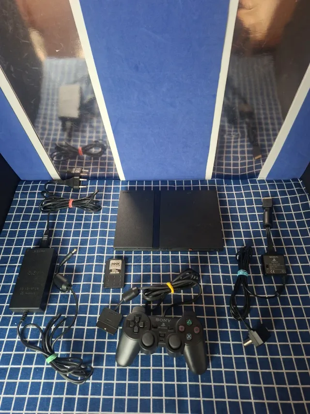 PS2 SLIM ORIGINAL COMPLETA