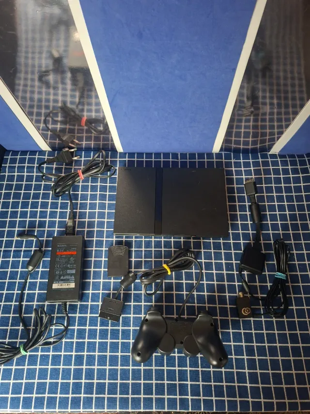 PS2 SLIM ORIGINAL COMPLETA