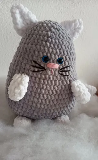 Gatto amigurumi uncinetto