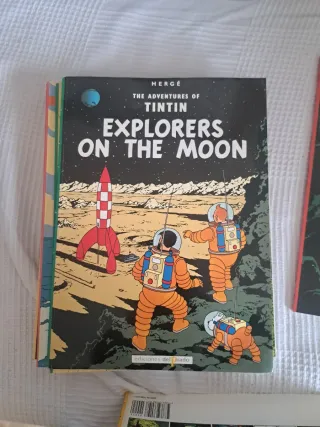 Tintín en inglés Ediciones del Prado 1–22 + fichas