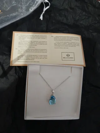 Gargantilla Belle Queen Plata y Swarovski