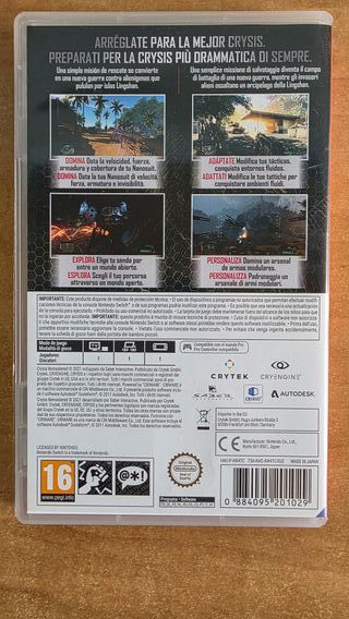 Crysis Remastered Nintendo Switch