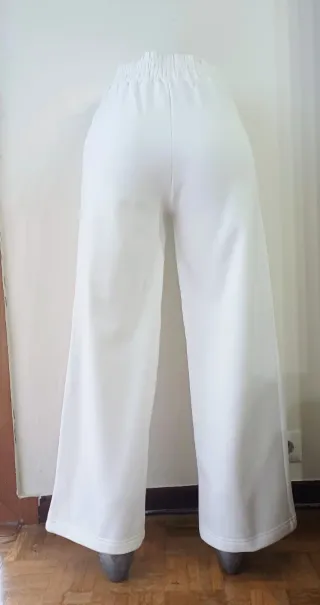 Pantalón Palazzo Blanco .Nuevo