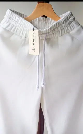 Pantalón Palazzo Blanco .Nuevo